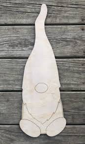 21 Plain Skinny Gnome Mr Peacock S Wood Cutouts In 2020 Gnome Door Gnomes Gnome Patterns