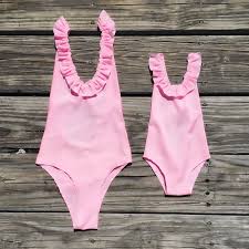 570 x 855 jpeg 89 кб. Mommy And Me Matching Swimsuits Light Pink Mother And Daughter 100 Polyester Shipping 1 2 Weeks Mom Daughter Matching Outfits Custom Swimwear Swimwear