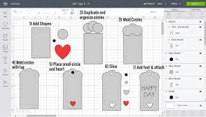 How To Make Gift Tags With Your Cricut Free Svg Templates Daydream Into Reality