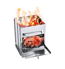 Maybe you would like to learn more about one of these? Sanswee Flatpack Portable Fire Pit And Camping Stove Folding Stainless Steel Wood Burning Bonfire Pit For Outdoor Bbq Buy Online In Andorra At Andorra Desertcart Com Productid 168150718