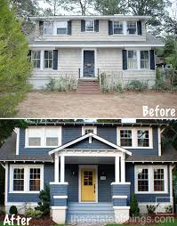 As for the sage green tone, you can use it in many parts of the home exterior. Blue House Yellow Door Awesome Exterior Paint Sherwin Architecture At Repinned Net