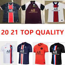 For the home kit idea, the dark blue still becomes the major color of it. Top Quality New 2019 2020 Psg Paris Saint Germain Home Soccer Jersey 20 21 Football Shirts Shopee Malaysia