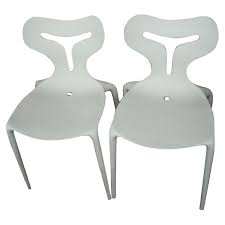 Calligaris Italian Stackable Chairs Set Of 4 Aptdeco Calligaris Stackable Chairs Chair