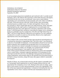 Scholarships Letter Sample Personal Statement Examples Scholarship Essay Scholarship Essay Examples