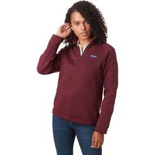 Other technical fleeces aren't as thick but still relatively thin and can produce a generous amount of warmth and thermoregulation. Patagonia Better Sweater 1 4 Zip Fleece Jacket Women S