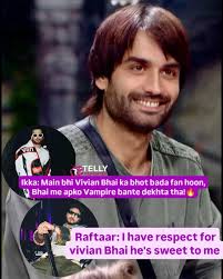 Rappers @raftaarmusic and @ikkamusic can't stop praising @viviandsena for  his unmatched talent and charm!❤‍🔥 Follow @tellyreporter #VivianDsensa  #Raftaar #Ikka #bb18 #biggboss18 #tellyreporter