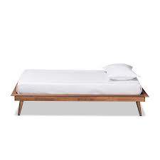 Assemble all other pieces and paint the bed frame. Baxton Studio Karine Mid Century Modern Walnut Brown Finished Wood Twin Size Platform Bed Frame