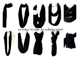10 Ways To Wear An Infinity Scarf Pretty Scarves How To Wear Scarf