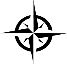 Compass Rose Outline Clipart Best Nautical Star Tattoos Compass Rose Star Tattoos