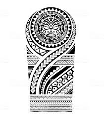 Tribal Pattern Polynesian Tattoo Styles Group Elements Ornaments For Polynesian Tattoo Sleeve Maori Tattoo Tattoo Designs Men