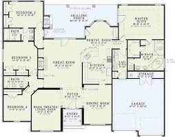Ranch house plans are one of the most enduring and popular house plan style categories living spaces, baths and bedrooms. European Ranch Style House Plan 4 Bedroom 3 Bathroom