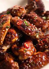 Remove the wings from the oven and reduce the oven temperature to 350 degrees. Sticky Baked Chinese Chicken Wings Recipetin Eats