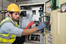 Modern electrical panel installation