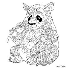 Giant panda in the forest. Pandas Coloring Page To Download Panda Coloring Pages Animal Coloring Pages Coloring Books