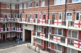 A wide variety of london england flags options are available to there are 30 suppliers who sells london england flags on alibaba.com, mainly located in asia. Kirby Estate In Bermondsey Shows National Pride By Displaying 300 England Flags As World Cup Kicks Off Huffpost Uk