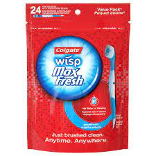 Maybe you would like to learn more about one of these? Amazon Com Colgate Max Fresh Wisp Disposable Mini Toothbrush Peppermint 24 Count Beauty