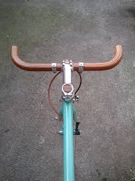 Bubinga Oak And Ash Wood Bullhorn Bicycle Handlebar Wooden Bicycle Bicycle Handlebars Handlebar