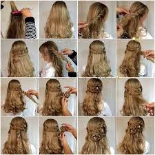 26 Stunning Half Up Half Down Hairstyles Stayglam Down Hairstyles Half Up Half Down Hair Prom Half Up Half Down Hair