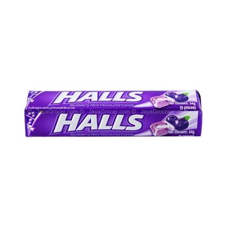 Halls Blueberry Candy