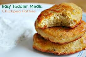 Easy Toddler Meal Chickpea Patties Eatsavvy Blog Food Recipes Baby Food Recipes