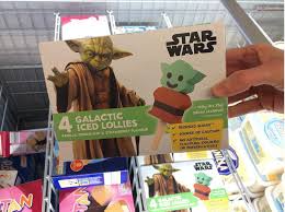 Star Wars Galactic Lollies Aldi Vanilla Chocolate Lollies Ice Lolly