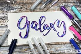 Hey everyone, in this video i show you how to create a galaxy painting by using tombow dual brush pens (no difficult watercolor techniques needed). Galaxy Lettering How To Create Stunning Galaxy Letters Using Brushpens