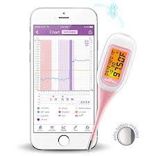 Easy Home Smart Basal Thermometer Large Screen And Backlit Fsa Eligible Period Tracker With Premom Ios Android Auto Bbt Sync Charting