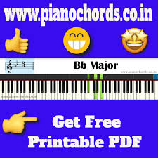 Bb Major Chord Piano Chords Music Piano Chords Music Theory Worksheets The desired chord and information about it will. pinterest
