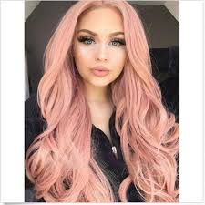 Women S Long Hair Silver Platinum Pink Lace Front Wigs Synthetic Blonde Straight Heat Wig Wish Hair Styles Long Hair Styles Gold Hair Colors