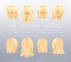 Pin By Clowncub On Mmd Model Hair Download Hair Hair