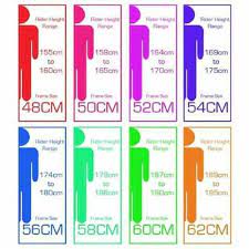 rider height bike frame size chart cycling for beginners cycling bikes mtb bike