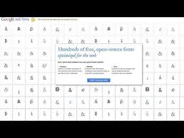 Install Google Web Fonts On Your Computer Web Font Google Web Font Google Fonts