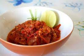 Nasi Ayam Penyet Makanan Merica Terasi