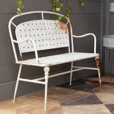 Flower Garden Antique Farmhouse Front Porch Furniture Porch Furniture Cafe Bench