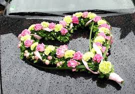 Autoschmuck Blumenschmuck Hochzeit Autoschmuck Hochzeit Braut Blumen