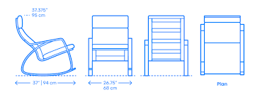 Free woodworking plans childs rocking chair. Ikea Poang Rocking Chair Dimensions Drawings Dimensions Com