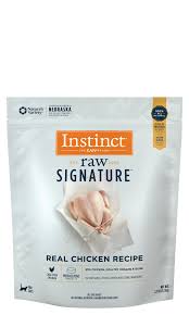 We believe in the power of raw nutrition because we know the good it can do. Instinct By Nature S Variety Raw Signature Real Chicken Recipe Frozen Medallions Cat Food 2 7 Lb Mud Bay