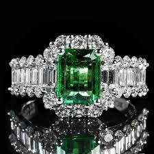 Modern paint in natural colors. Hd Wallpaper Clear Crystal Green Gemstone Emerald Cut Ring Luxury Diamond Wallpaper Flare