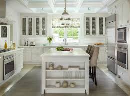 Keep unsightly items like cereal boxes. 20 Gorgeous Glass Kitchen Cabinet Doors Home Design Lover