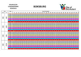 The power utility says this is due to exceptionally high demand caused by the cold weather. Load Shedding Schedules