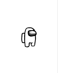 Among Us Black And White App Icon Ios14 App Icon Ios App Icon Ios App Icon Design