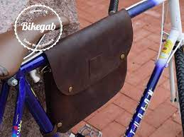 bikegab leather bicycle frame bag crossbody bag frame bag leather bicycle bags