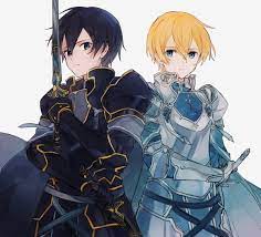 Anime Pop Heart — ☆ 【こめ】 「きし」 ☆ ⊳ kirito  eugeo (sword art online)...