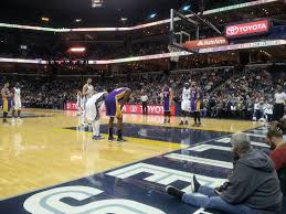 Let us know a little bit about you and your collection. Fedex Forum Section 2 Row 1 Seat 14 Memphis Grizzlies Vs Los Angeles Lakers Shared Anonymously