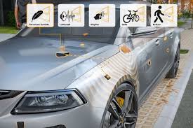 el fin de los aranazos y los golpecitos en el auto podria venir de la mano de este sensor acustico de continental guiarepuestos com bmw car car door bmw