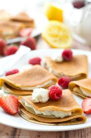 Crepe Sucre Recette Crepe Fromage Creme Fruits Rouges Crepes Food Spring Breakfast
