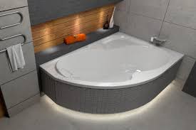 Die kosten einer badewanne teilen sich in zwei große partien auf: Badewanne Eckbadewanne Fortuna 160x100 Cm Rechts Optional Led Verkleidung Ecolam