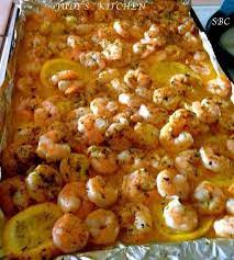 Best Shrimp You Will Ever Eat Try This Quick Way Melt A Stick Of Butter In The Pan Maybe A 1 2 Stick Slice O Baked Shrimp Recipes Recipes Seafood Recipes