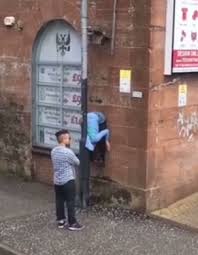 Contains themes or scenes that may not be suitable for very young readers thus is blocked for their protection. Hilarious Video Captures Poor Girl Stuck In The Strangest Position Between A Pole And A Wall