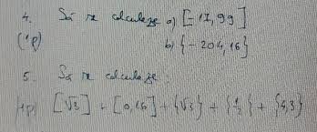 Partea intreaga partea fractionara introducere proprietati identitatea lui hermite. Exercitiul 4 Si 5 Sunt Exercitii Cu Partea Intreaga Partea Fractionara Brainly Ro